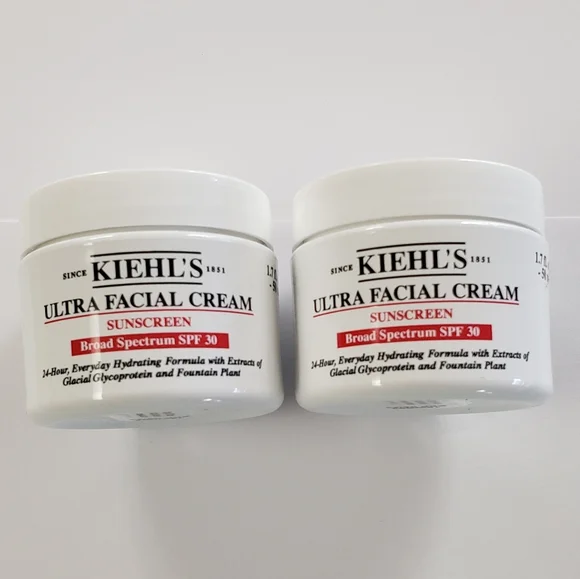 x2 Kiehl's Sunscreen Ultra Facial Cream 100 ml total - Picture 10 of 10